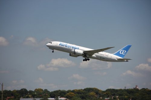 Aerolínea que admite cobayas Air Europa