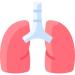 Icono de pulmones