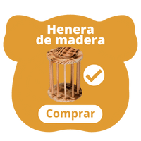 Producto henera de madera para cobayas