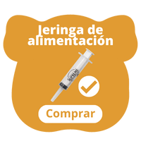 Producto jeringa de alimentación para cobayas