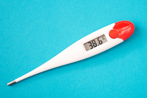 Termómetro digital para medir la temperatura corporal