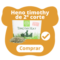 Heno timothy de segundo corte